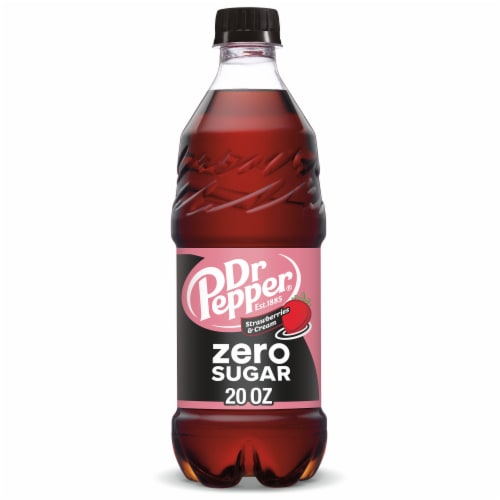 Dr Pepper Strawberries & Cream Zero Sugar Soda G2
