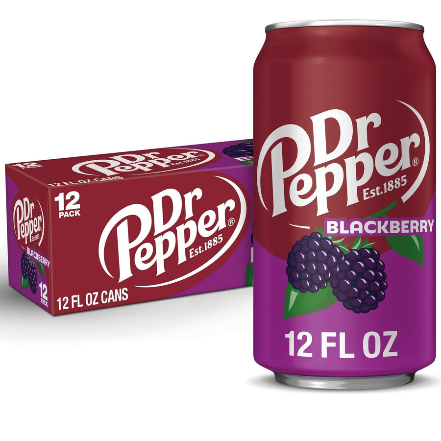 Dr Pepper Blackberry Soda X1